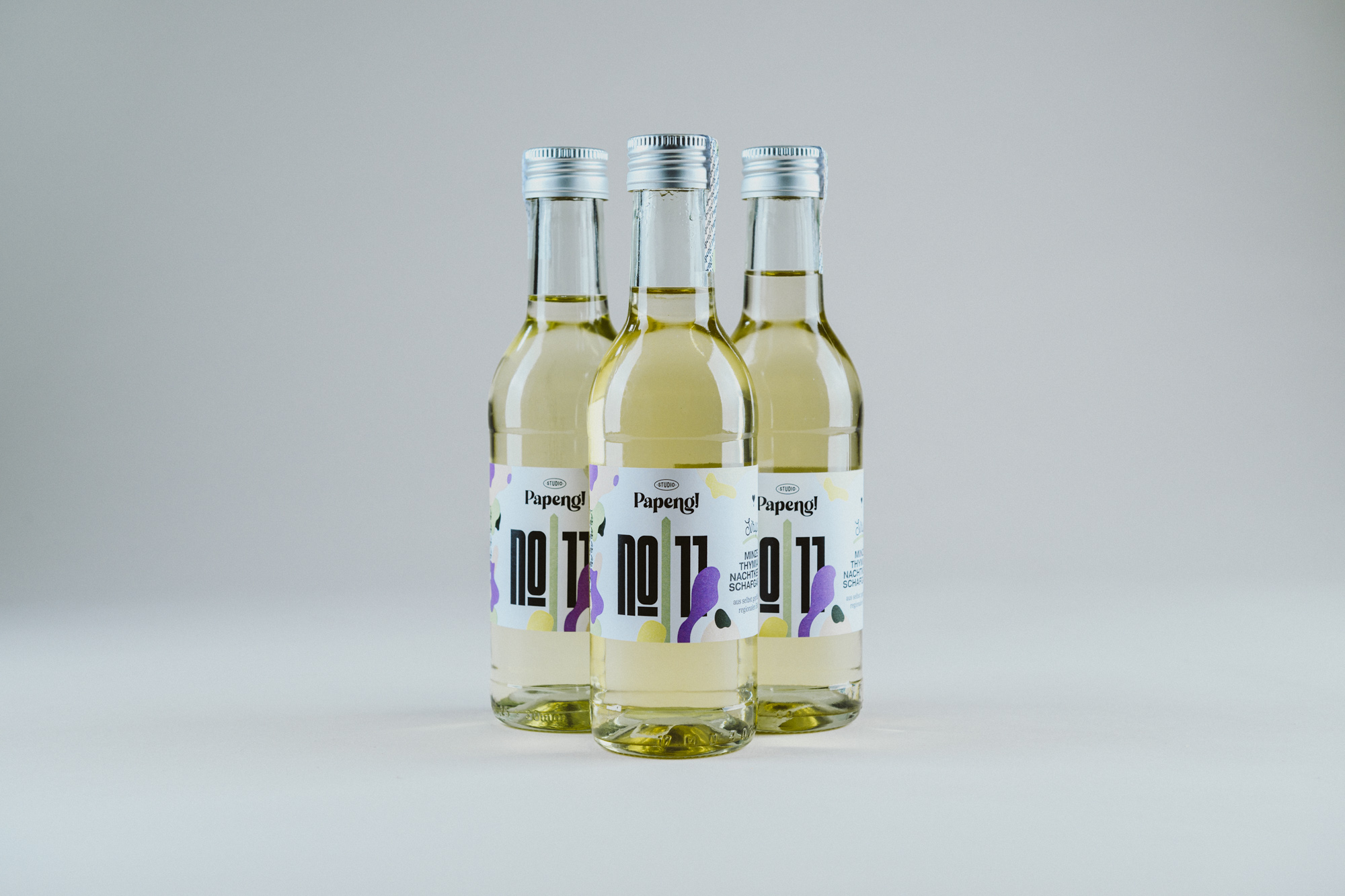 №11 - Sirup - Minze+Thymian+Nachtkerze+Schafgarbe Sirup – Bild 2