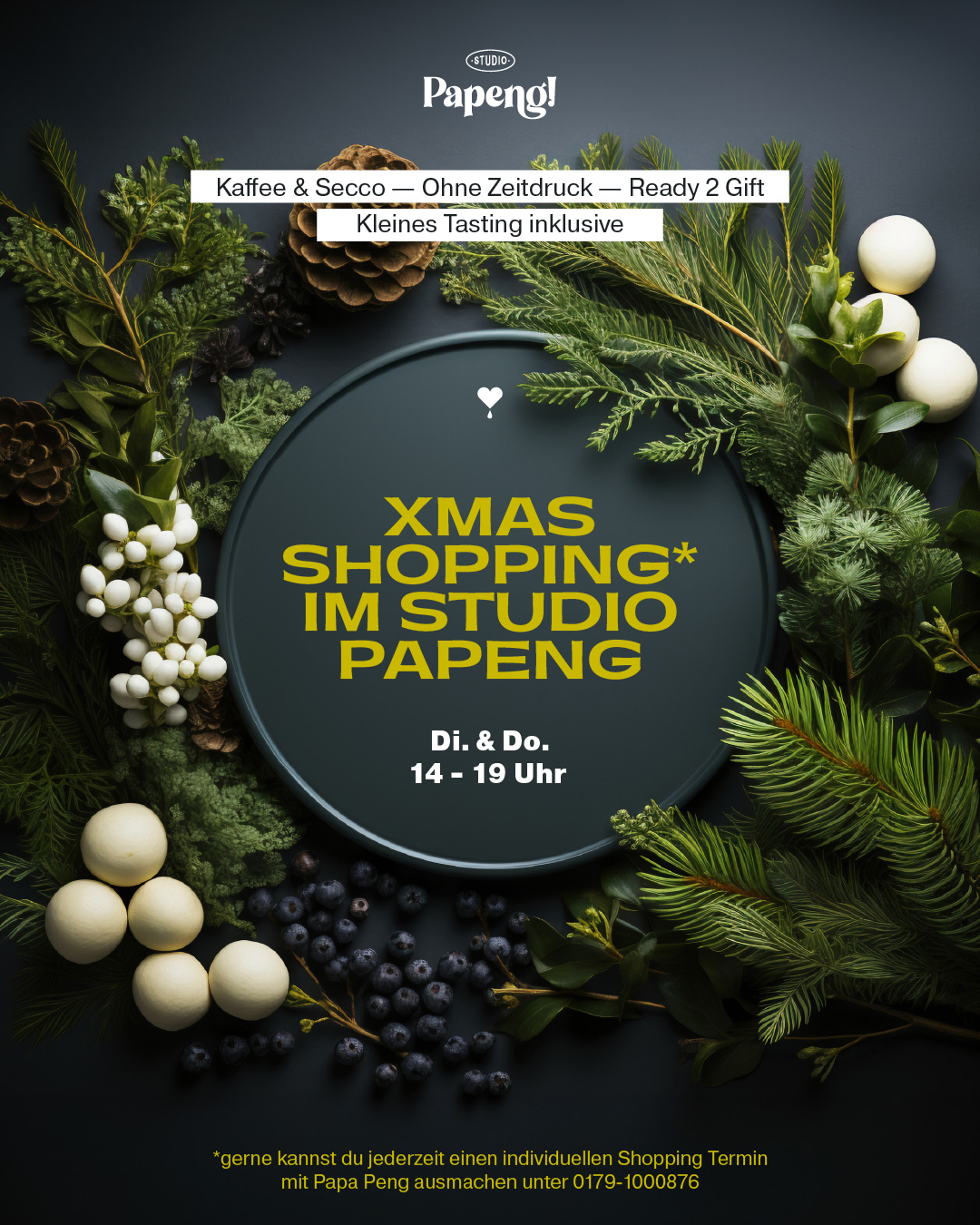 Studio Papeng – X-MAS Shopping Stimmung